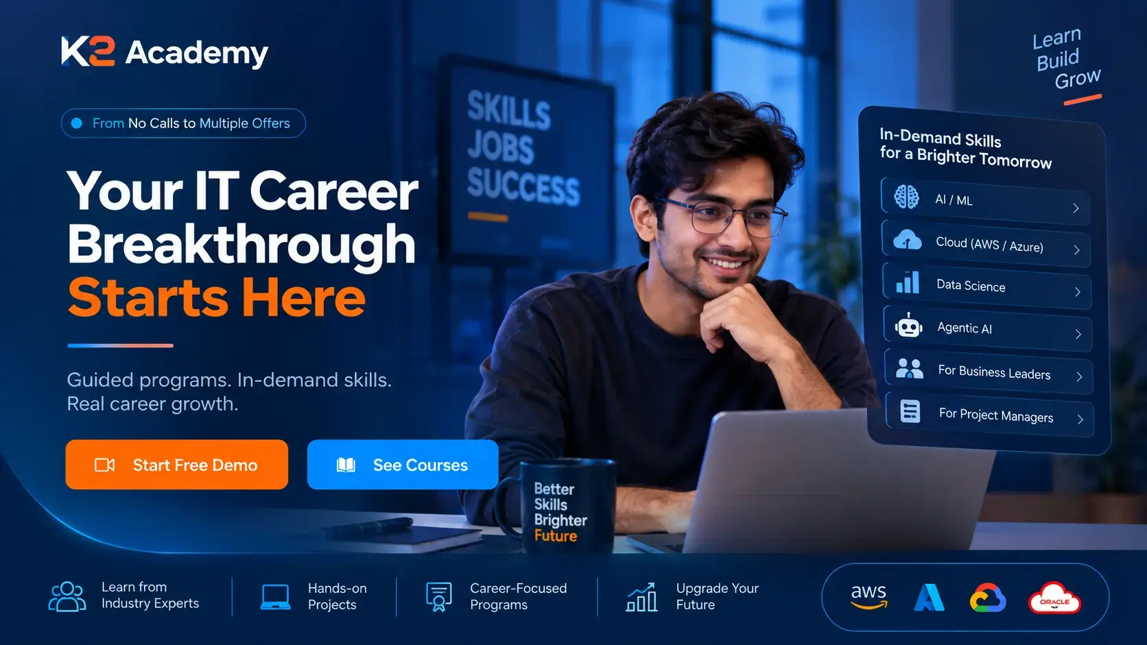 K21 Academy website