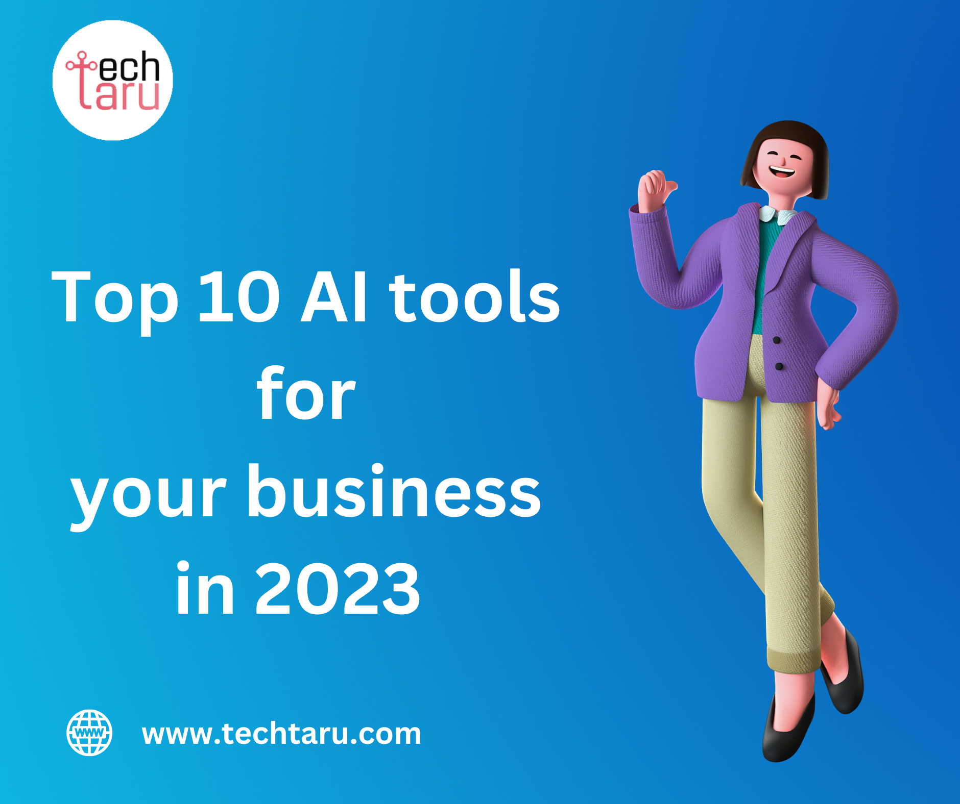 top 10 AI tools in 2023